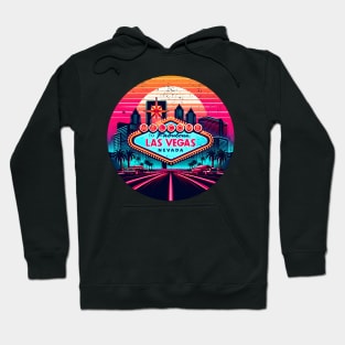 Sunset over Las Vegas Hoodie